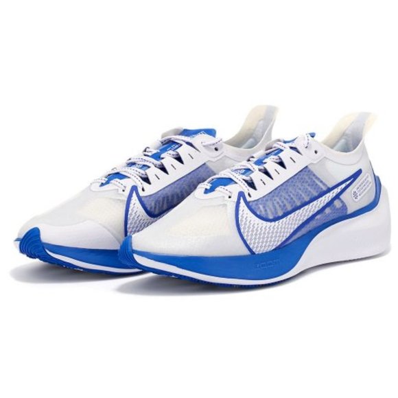 Nike Zoom Gravity White Blue Men's Running Shoes - Picture 3 of 6